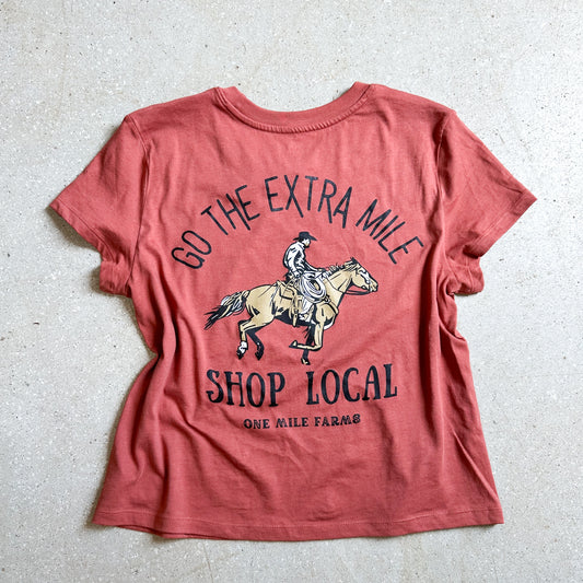 Shop Local Womens Shirt | Rust
