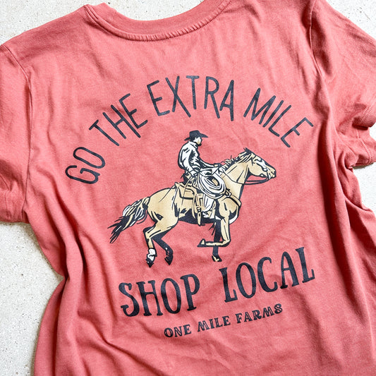 Shop Local Womens Shirt | Rust